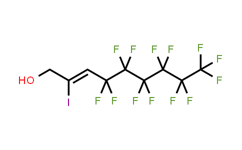 (Z)-4,4,5,5,6,6,7,7,8,8,9,9,9-tridecafluoro-2-iodo-non-2-en-1-ol