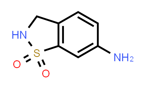 1,1-Dioxo-2,3-dihydro-1,2-benzothiazol-6-amine