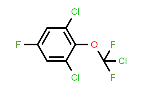 1,3-Dichloro-2-[chloro(difluoro)methoxy]-5-fluoro-benzene
