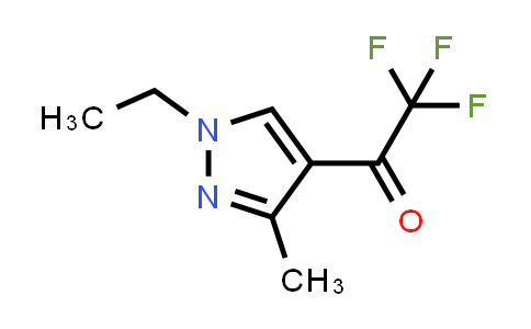 1-(1-ethyl-3-methyl-pyrazol-4-yl)-2,2,2-trifluoro-ethanone