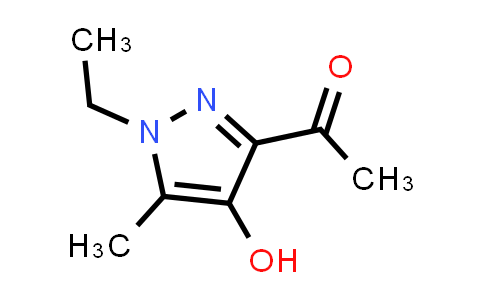 1-(1-Ethyl-4-hydroxy-5-methyl-pyrazol-3-yl)ethanone