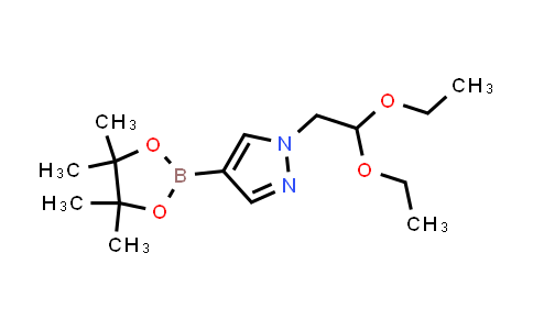 1-(2,2-diethoxyethyl)-4-(4,4,5,5-tetramethyl-1,3,2-dioxaborolan-2-yl)pyrazole