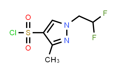 1-(2,2-difluoroethyl)-3-methyl-pyrazole-4-sulfonyl chloride