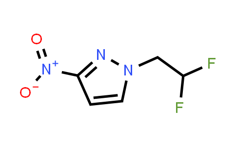 1-(2,2-difluoroethyl)-3-nitro-pyrazole