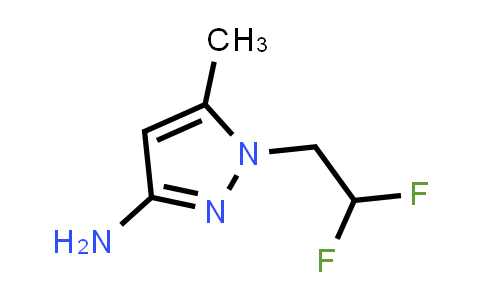 1-(2,2-difluoroethyl)-5-methyl-pyrazol-3-amine