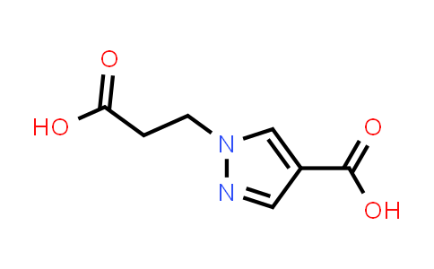 1-(2-Carboxyethyl)-1H-pyrazole-4-carboxylic acid