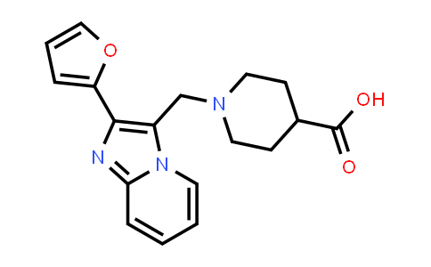 1-(2-Furan-2-yl-imidazo[1,2-a]pyridin-3-ylmethyl)-piperidine-4-carboxylic acid