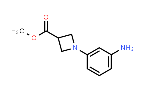 1-(3-Amino-phenyl)-azetidine-3-carboxylic acid methyl ester
