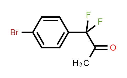 1-(4-Bromophenyl)-1,1-difluoropropan-2-one