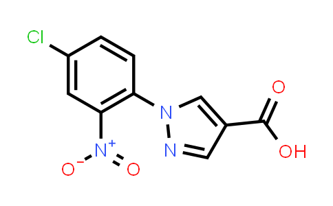 1-(4-Chloro-2-nitrophenyl)-1H-pyrazole-4-carboxylic acid