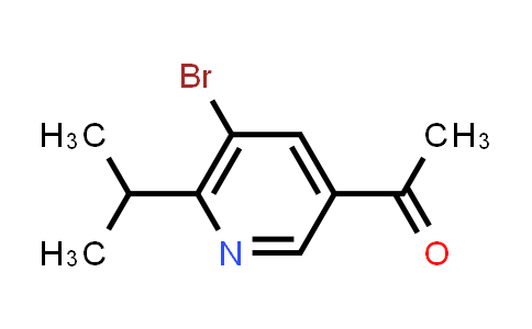 1-(5-Bromo-6-isopropylpyridin-3-yl)ethan-1-one