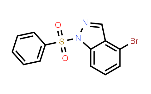 1-(Benzenesulfonyl)-4-bromo-indazole