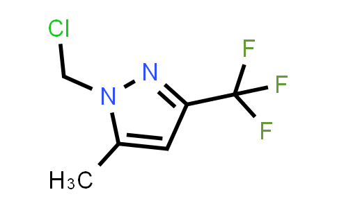 1-(chloromethyl)-5-methyl-3-(trifluoromethyl)pyrazole