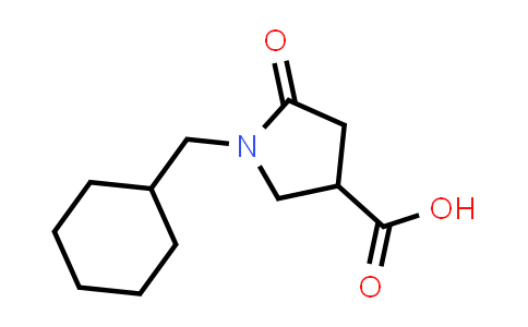 1-(Cyclohexylmethyl)-5-oxo-pyrrolidine-3-carboxylic acid
