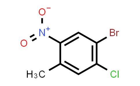 1-Bromo-2-chloro-4-methyl-5-nitro-benzene