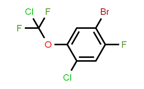 1-Bromo-4-chloro-5-[chloro(difluoro)methoxy]-2-fluoro-benzene