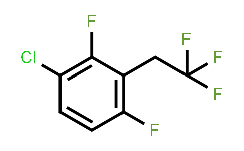 1-chloro-2,4-difluoro-3-(2,2,2-trifluoroethyl)benzene