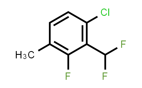 1-Chloro-2-(difluoromethyl)-3-fluoro-4-methylbenzene