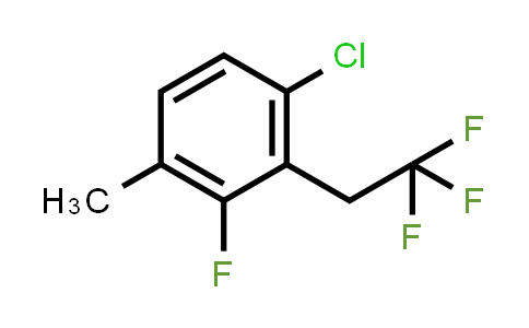 1-Chloro-3-fluoro-4-methyl-2-(2,2,2-trifluoroethyl)benzene