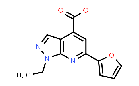 1-Ethyl-6-(2-furyl)pyrazolo[3,4-b]pyridine-4-carboxylic acid