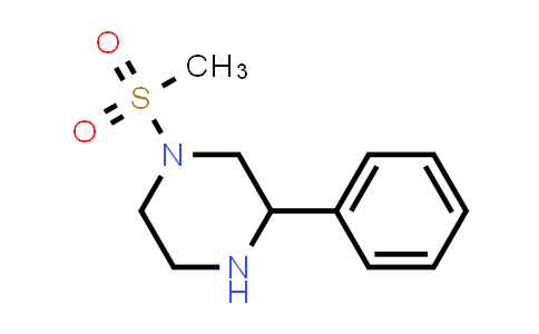 1-Methanesulfonyl-3-phenyl-piperazine