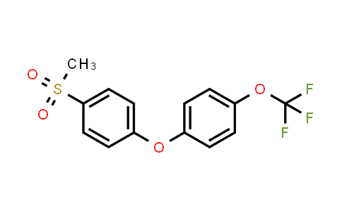 1-Methanesulfonyl-4-[4-(trifluoromethoxy)phenoxy]benzene