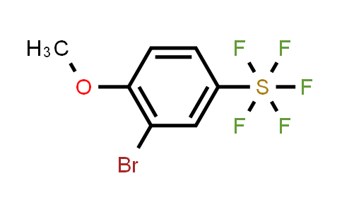 1-Methoxy-2-bromo-4-(pentafluorosulfanyl)benzene