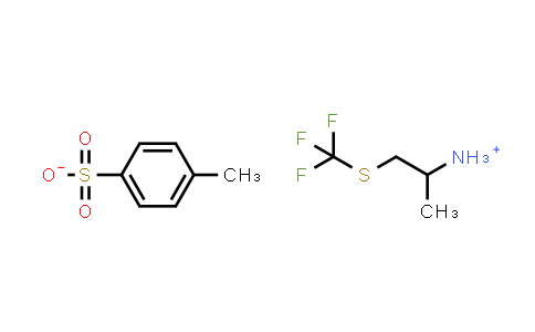 1-Methyl-2-trifluoromethylsulfanyl-ethylammonium tosylate