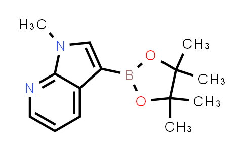 1-Methyl-3-(4,4,5,5-tetramethyl-1,3,2-dioxaborolan-2-yl)pyrrolo[2,3-b]pyridine