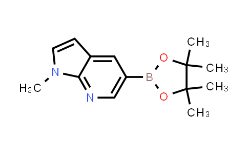 1-Methyl-5-(4,4,5,5-tetramethyl-1,3,2-dioxaborolan-2-yl)pyrrolo[2,3-b]pyridine