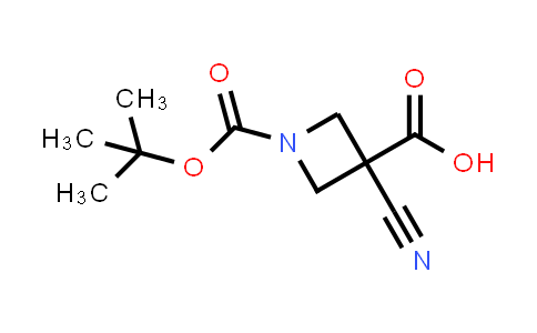 1-tert-Butoxycarbonyl-3-cyano-azetidine-3-carboxylic acid