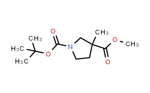 1-tert-Butyl 3-methyl 3-methylpyrrolidine-1,3-dicarboxylate