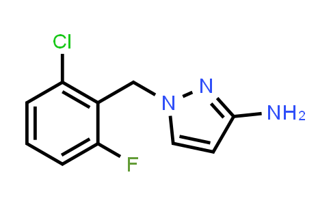 1-[(2-Chloro-6-fluoro-phenyl)methyl]pyrazol-3-amine