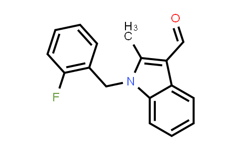 1-[(2-fluorophenyl)methyl]-2-methyl-indole-3-carbaldehyde