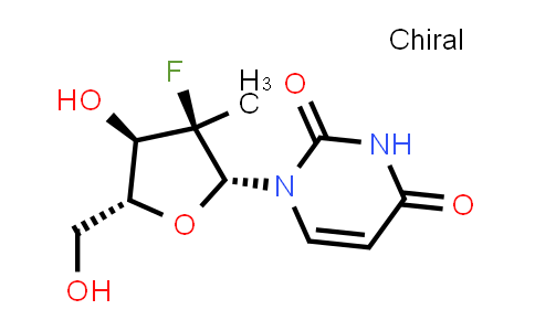 1-[(2R,3R,4R,5R)-3-Fluoro-4-hydroxy-5-(hydroxymethyl)-3-methyl-tetrahydrofuran-2-yl]pyrimidine-2,4-dione