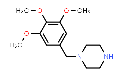 1-[(3,4,5-trimethoxyphenyl)methyl]piperazine
