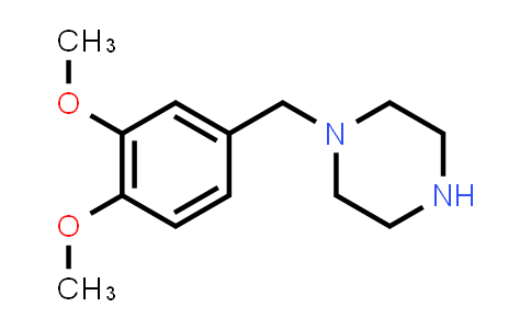 1-[(3,4-dimethoxyphenyl)methyl]piperazine