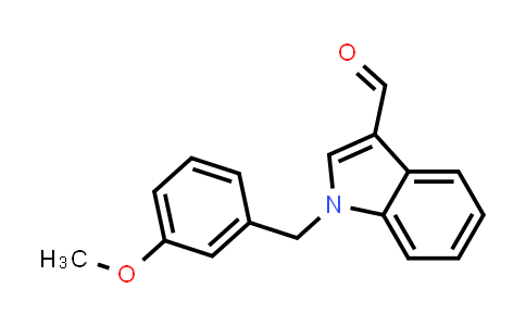 1-[(3-methoxyphenyl)methyl]indole-3-carbaldehyde