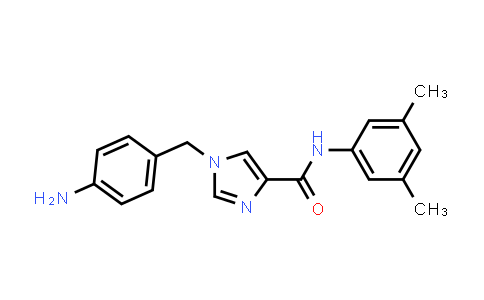 1-[(4-Aminophenyl)methyl]-N-(3,5-dimethylphenyl)imidazole-4-carboxamide