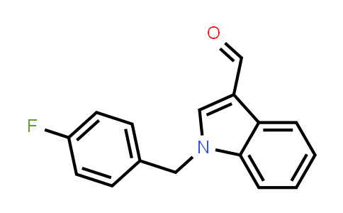 1-[(4-fluorophenyl)methyl]indole-3-carbaldehyde