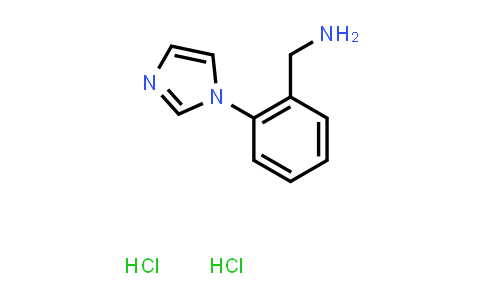 1-[2-(1H-Imidazol-1-yl)phenyl]methanamine dihydrochloride