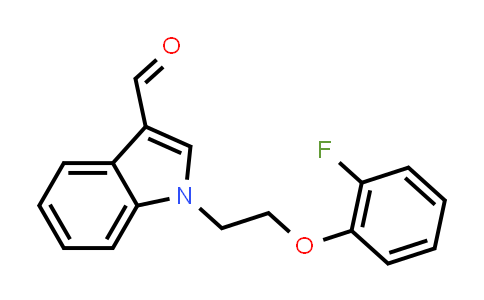 1-[2-(2-Fluorophenoxy)ethyl]indole-3-carbaldehyde