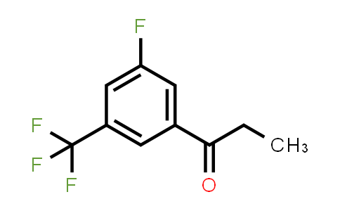 1-[3-fluoro-5-(trifluoromethyl)phenyl]propan-1-one