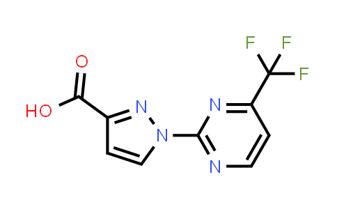 1-[4-(Trifluoromethyl)pyrimidin-2-yl]-1H-pyrazole-3-carboxylic acid