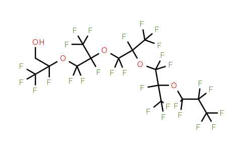 1H,1H,-Perfluoro(2,5,8,11-tetramethyl-3,6,9,12-tetraoxapentadecan-1-ol)