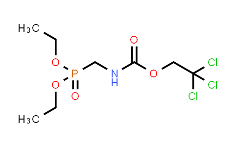 2,2,2-trichloroethyl N-(diethoxyphosphorylmethyl)carbamate