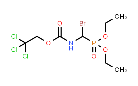 2,2,2-Trichloroethyl N-[bromo(diethoxyphosphoryl)methyl]carbamate