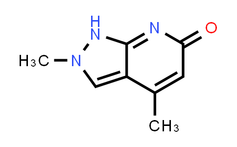 2,4-dimethyl-1H-pyrazolo[3,4-b]pyridin-6-one