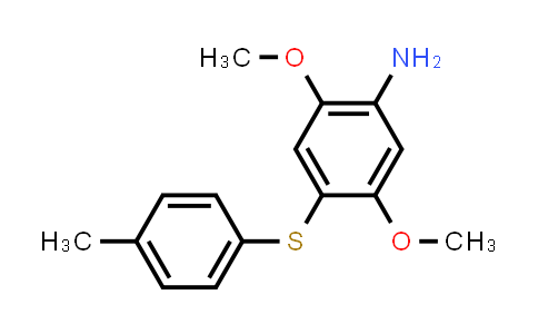 2,5-dimethoxy-4-(p-tolylsulfanyl)aniline