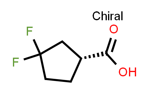 (1R)-3,3-Difluorocyclopentanecarboxylic acid